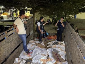 Polisi Ungkap Modus Penyelundupan 13 Ton Balok Timah ke Jakarta di Pangkalpinang