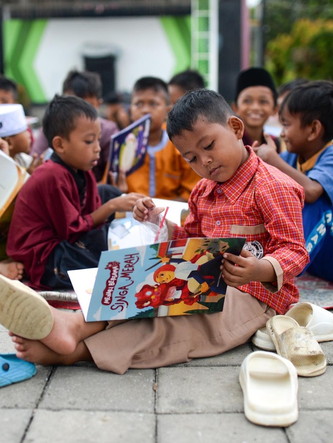Begini Cara Warga Serang Kurangi Anak Kecanduan Gagdet