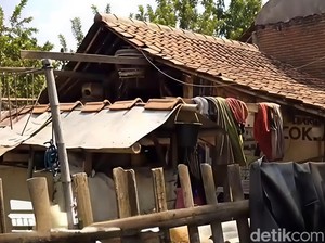 Sunyi Sepi Lansia Sebatang Kara Tinggal Seatap Bareng Kambing