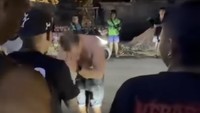 Belda hanya bermaksud menghentikan dan memberikan pelajaran. Setelah kejadian bule WN Rusia itu disadarkan dan dibantu untuk bangun. Sesudahnya ia dibangunkan. lalu begitu pula aku bisa mengatakan maaf. Ia mengatakan maaf padaku dan tentu saja aku minta maaf padanya, ceritanya. Foto: Instagram @belda_brig_sando