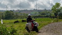 Langkah ini menjadi bagian dari upaya menghadirkan listrik ramah lingkungan dan mendukung target emisi nol bersih 2060. ANTARA FOTO/Hasrul Said