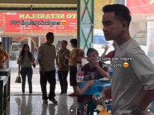 Gibran dan Selvi Makan Soto Legendaris di Solo, Gayanya Jadi Perhatian!