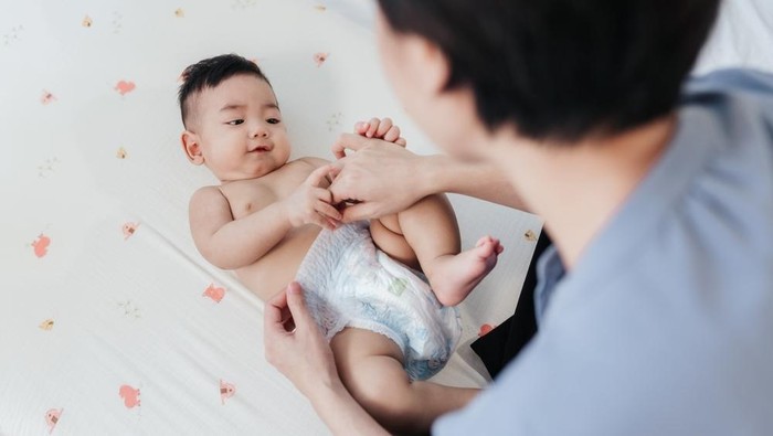 Ilustrasi popok bayi