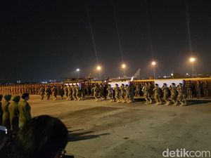 3 Prajurit TNI Gugur di Lebanon Diterbangkan ke Daerah Asal untuk Dimakamkan
