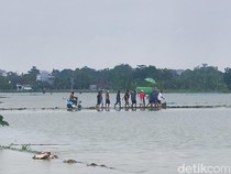 Banjir Demak gegara Tanggul Sungai Tuntang Jebol Tewaskan 1 Orang