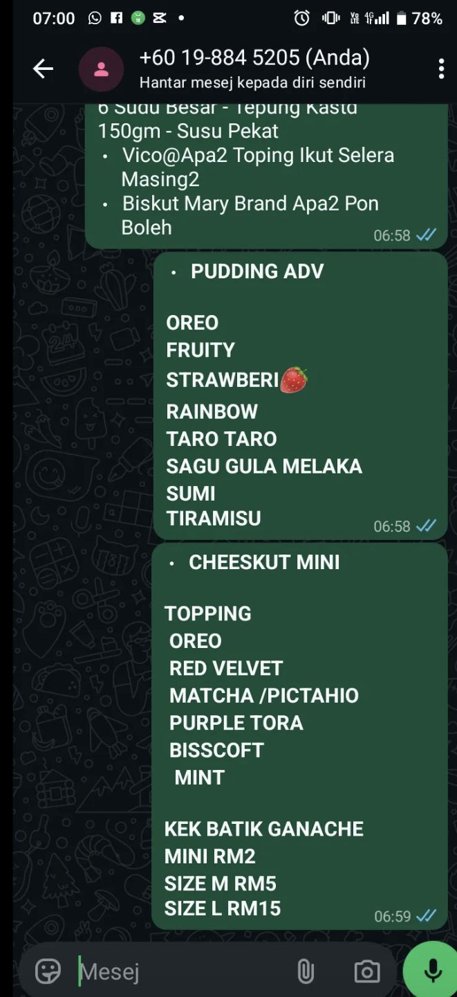 Penjual Dessert Sudah Senang Dapat Pesanan Pertama Kali, Ujungnya Zonk!
