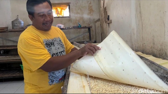 Produsen tempe di Lumajang