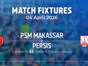 Link Live Streaming PSM Makassar Vs Persis Solo, Kickoff Pukul 16.30 Wita