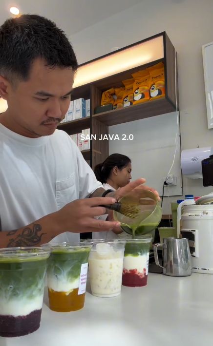 San Java 2.0, kafe matcha di Sydney, Australia, milik diaspora Indonesia