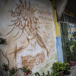 Sentuhan Mural Hidupkan Kampung Padat di Semarang
