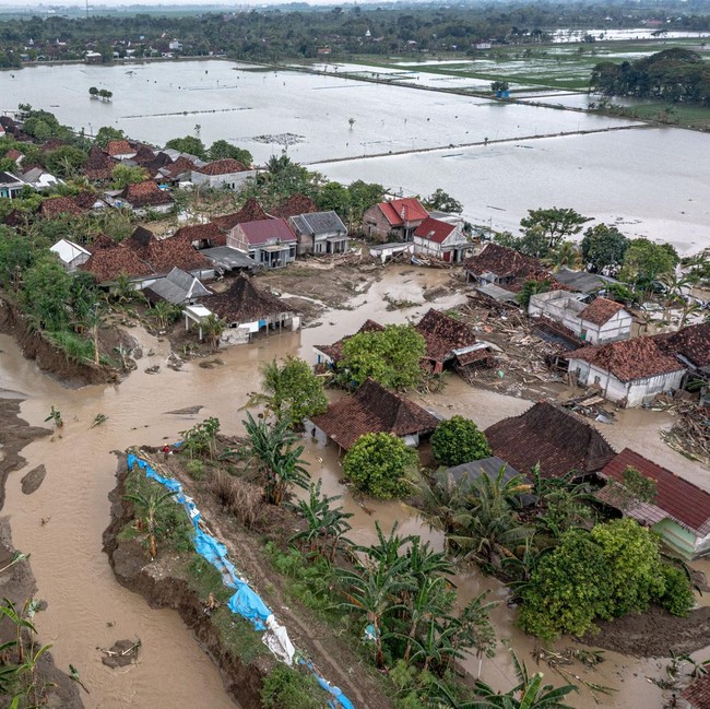 Tanggul Jebol, Delapan Desa di Demak Diterjang Banjir