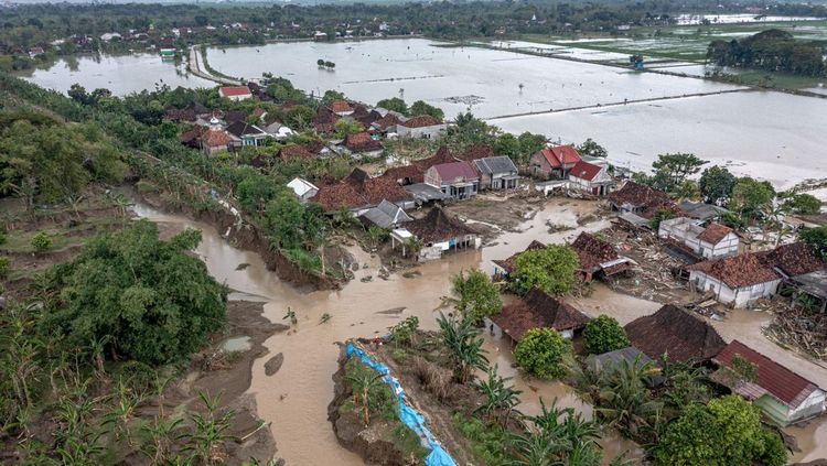 Tanggul Jebol, Delapan Desa di Demak Diterjang Banjir
