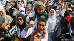 Aksi Solidaritas Palestina Menggema di CFD Jakarta