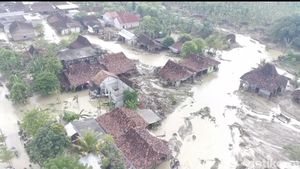 Potret Kerusakan Dampak Banjir di Demak Akibat Tanggul Sungai Tuntang Jebol