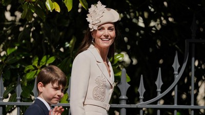 Foto: Kate Middleton Tampil Elegan di Paskah, Pakai Perhiasan Ratu Elizabeth