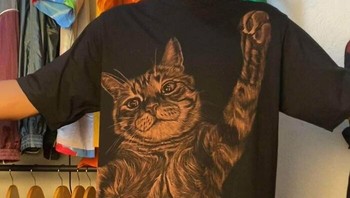 Pertama Kalinya orang ini melukis kucing, dan ia melukisnya menggunakan pemutih. Foto: BoredPanda