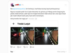 Viral Lapor Parkir Liar Pasar Rebo ke JAKI, Diduga Dibalas Foto Hasil AI
