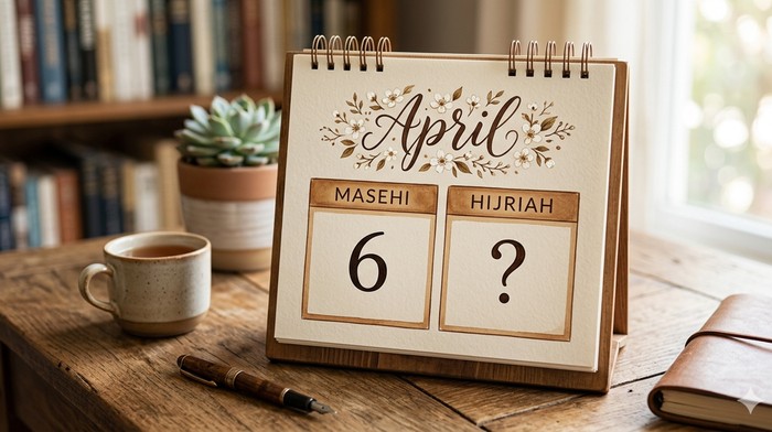 Kalender 6 April