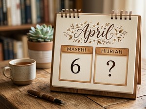 Kalender Hijriah Hari Ini 6 April 2026: Tanggal, Bulan, dan Tahun