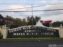 Melihat Persiapan Pemakaman Kopda Farizal di TMP Giripeni Kulon Progo Pagi Ini