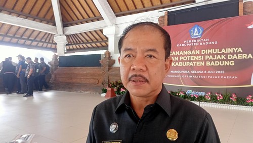 Plt Kepala DLHK Badung, I Made Agus Aryawan. (Agus Eka/detikBali)
