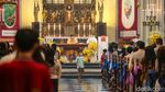 Potret Misa Paskah di Gereja Katedral Jakarta