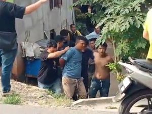 Gerebek Rumah Bandar Sabu di OKU Timur, Polisi Amankan 5 Orang
