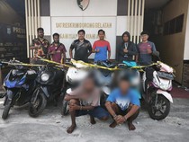 Kakak-Adik di Sorong Selatan Curi 6 Motor Dosen-Warga Ditangkap