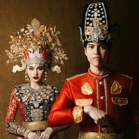 Foto Prewedding Syifa Hadju-El Rumi, Tampil Tradisional Dengan Adat Gorontalo