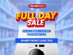 Mesin Cuci Front Load 7KG Hanya Rp 4 Jutaan di Transmart Full Day Sale