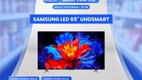 LED TV 65 Inch di Transmart Full Day Sale Diskon sampai 70%