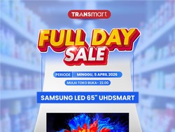LED TV 65 Inch di Transmart Full Day Sale Diskon sampai 70%