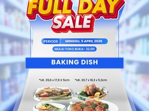 Cuma di Transmart Full Day Sale, Baking Dish Semurah Ini