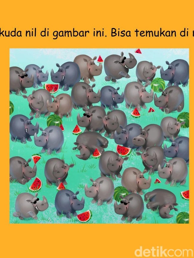 Ada Hewan Tersembunyi di Gambar Ini, Perlu Ketelitian dan Kesabaran Agar Ketemu!