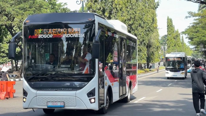 Bus listrik di Bogor (dok. Istimewa)