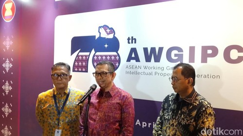 Direktur Jenderal Kekayaan Intelektual Kementrian Hukum dan HAM, Hermansyah Siregar, dalam wawancara Senin (6/4/2026).