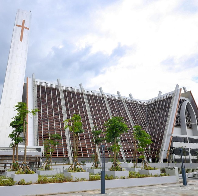 Potret Terbaru Gereja Katolik di IKN yang Akhirnya Rampung