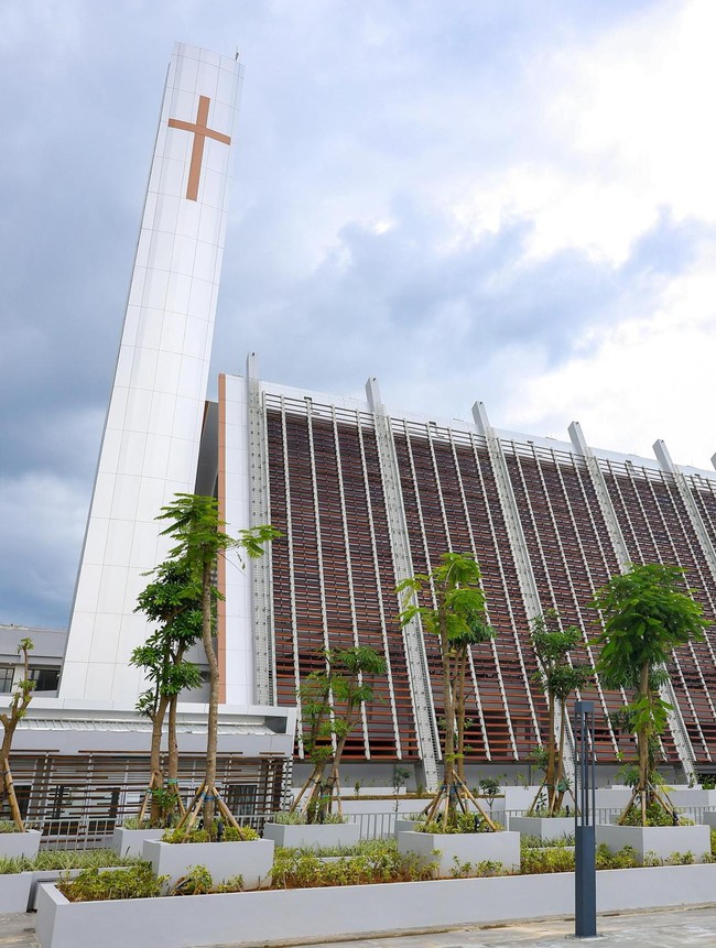 Potret Terbaru Gereja Katolik di IKN yang Akhirnya Rampung