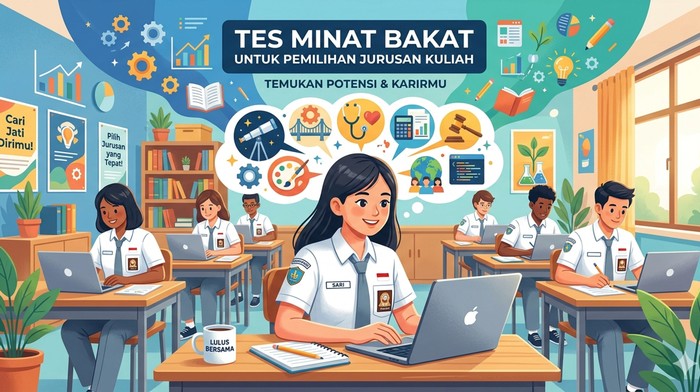 Ilustrasi tes minat bakat