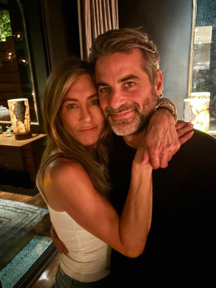 Jennifer Aniston dan Jim Curtis.