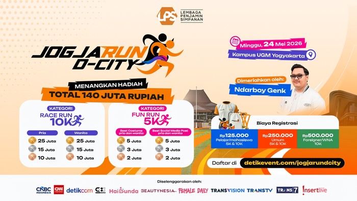 Jogja Run D-City 2026. 