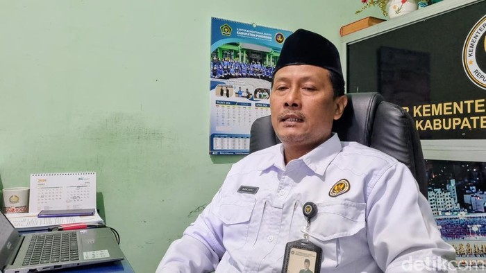 Kepala Seksi Haji dan Umroh Kemenag Ponorogo, Marjuni.
