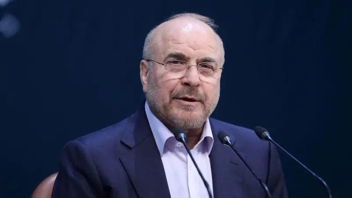Ketua parlemen Iran, Mohammad Bagher Ghalibaf (dok. Reuters)
