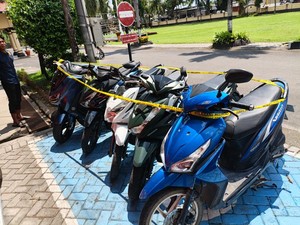 Polisi Ringkus Komplotan Pelaku Curanmor di Sekotong, 5 Motor Diamankan