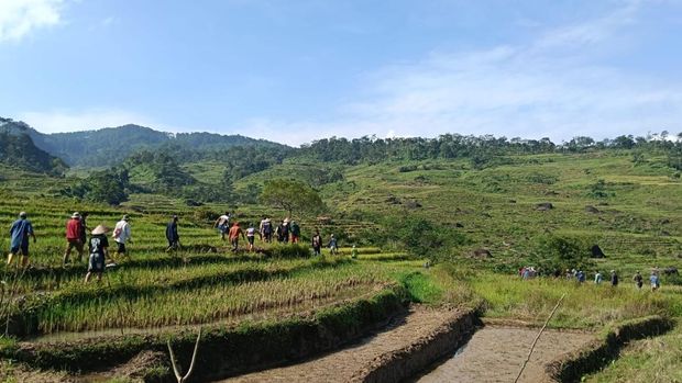 Lokasi hilangnya petani Pekalongan yang dikenal wingit.