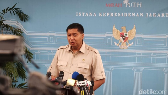 Menteri Perumahan dan Kawasan Permukiman Maruarar Sirait (Rolando Fransiskus Sihombing/detikcom)