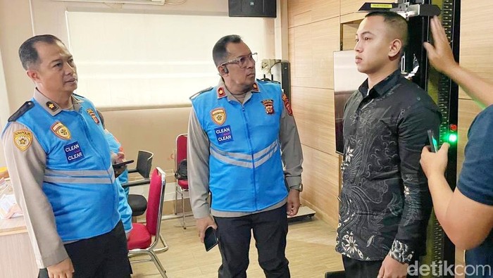 Muhammad Rizqi Maulana saat mengikuti seleksi Polri 2026