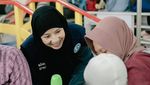 Momen Natasha Rizki dan Ketiga Anak Berbagi Kasih Sayang di RSCM