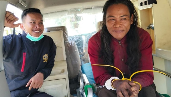 ODGJ yang aniaya anak 11 tahun di Pringsewu diamankan dan dibawa ke rumah sakit jiwa untuk menjalani perawatan