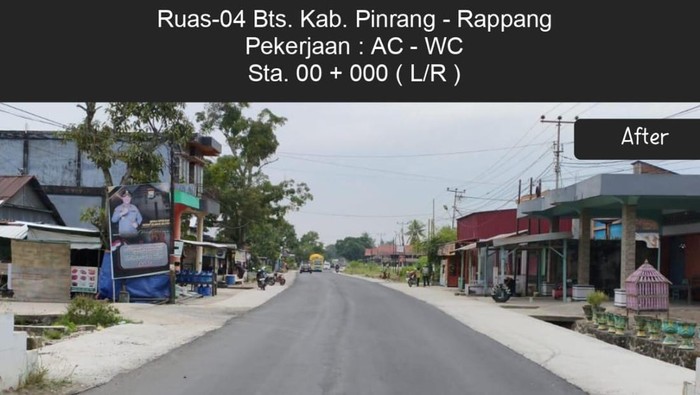 Pemprov Sulsel mengebut proyek MYP Paket 3 untuk ruas Jalan Pinrnag-Sidrap.